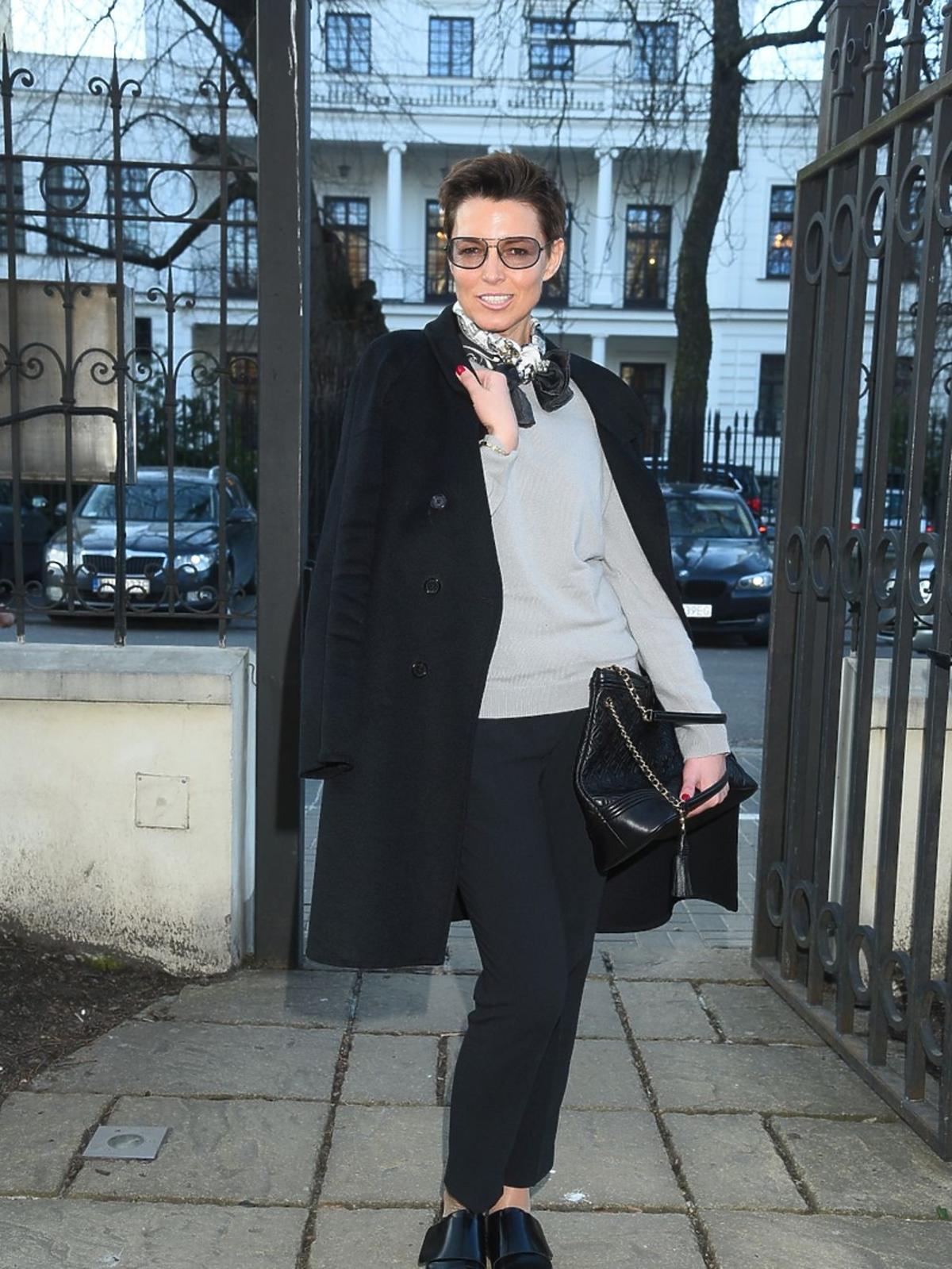 Ilona Felicjańska w okularach