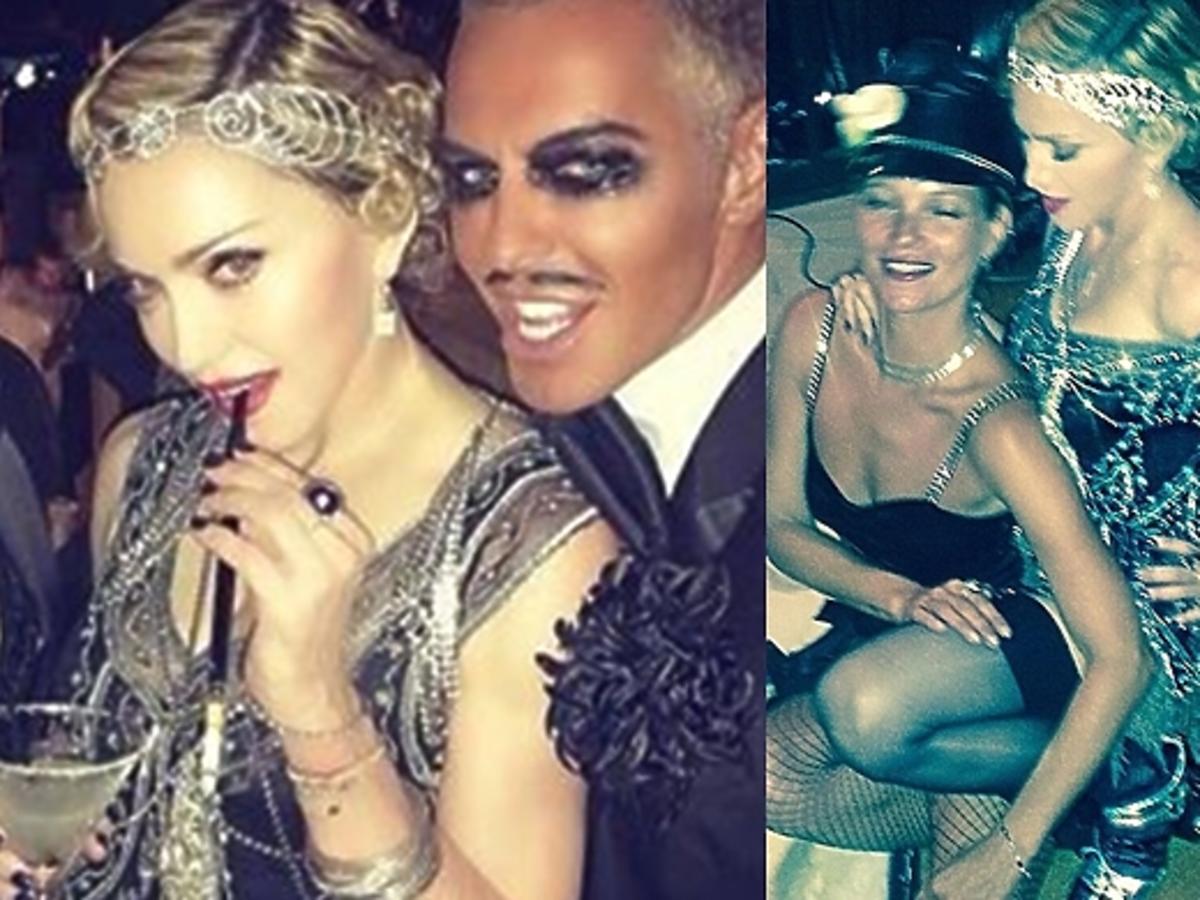 Impreza urodzinowa Madonny w Cannes