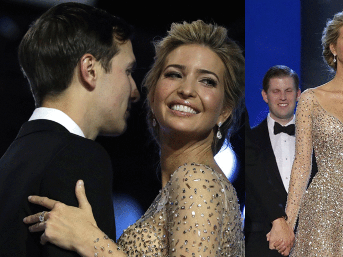 Ivanka Trump na Balu Inauguracyjnym po zaprzysiężeniu Donalda Trumpa na prezydenta