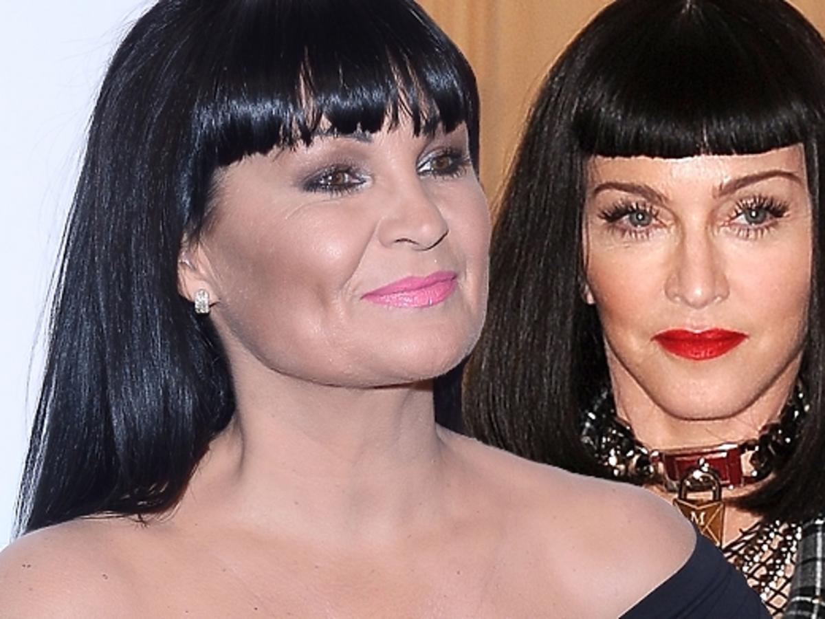 Iwona Pavlović skopiowała Madonnę. Iwona Pavlović w stroju Madonny. Iwona Pavlović jako Madonna w Tańcu z Gwiazdami