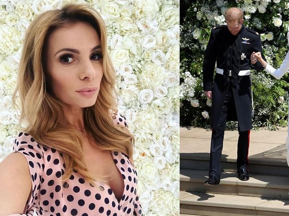 Izabela Janachowska krytycznie ocenia suknię ślubną Meghan Markle