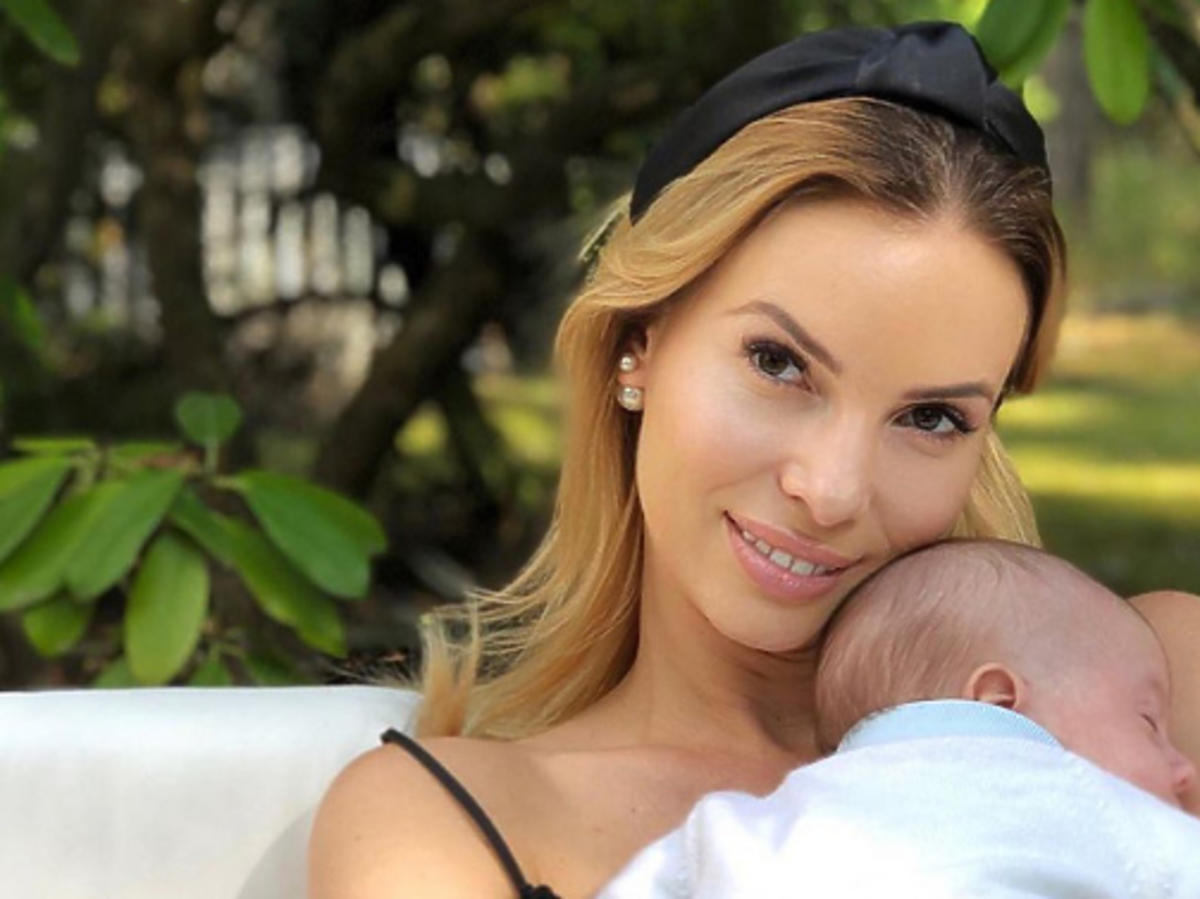 Izabela Janachowska z Christopherem