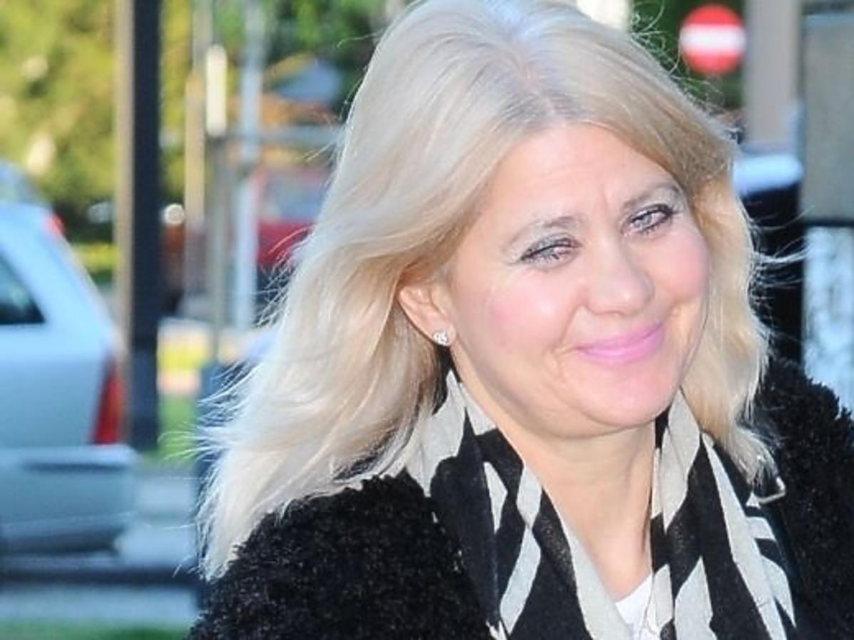 Izabela Kisio-Skorupa na wernisażu wystawy