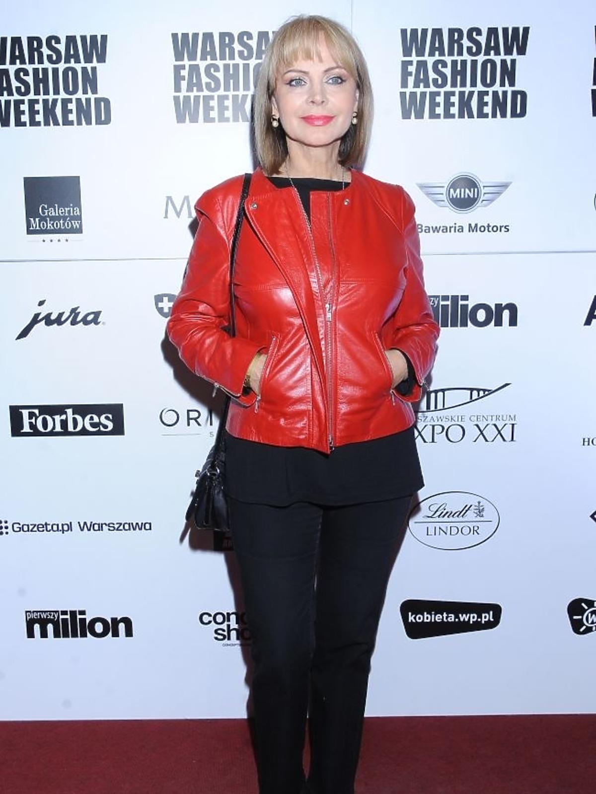 Izabela Trojanowska na Warsaw Fashion Weekend