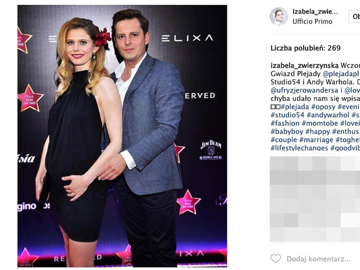 Izabela Zwierzyńska z mężem, ogłosiła, że jest w ciąży
