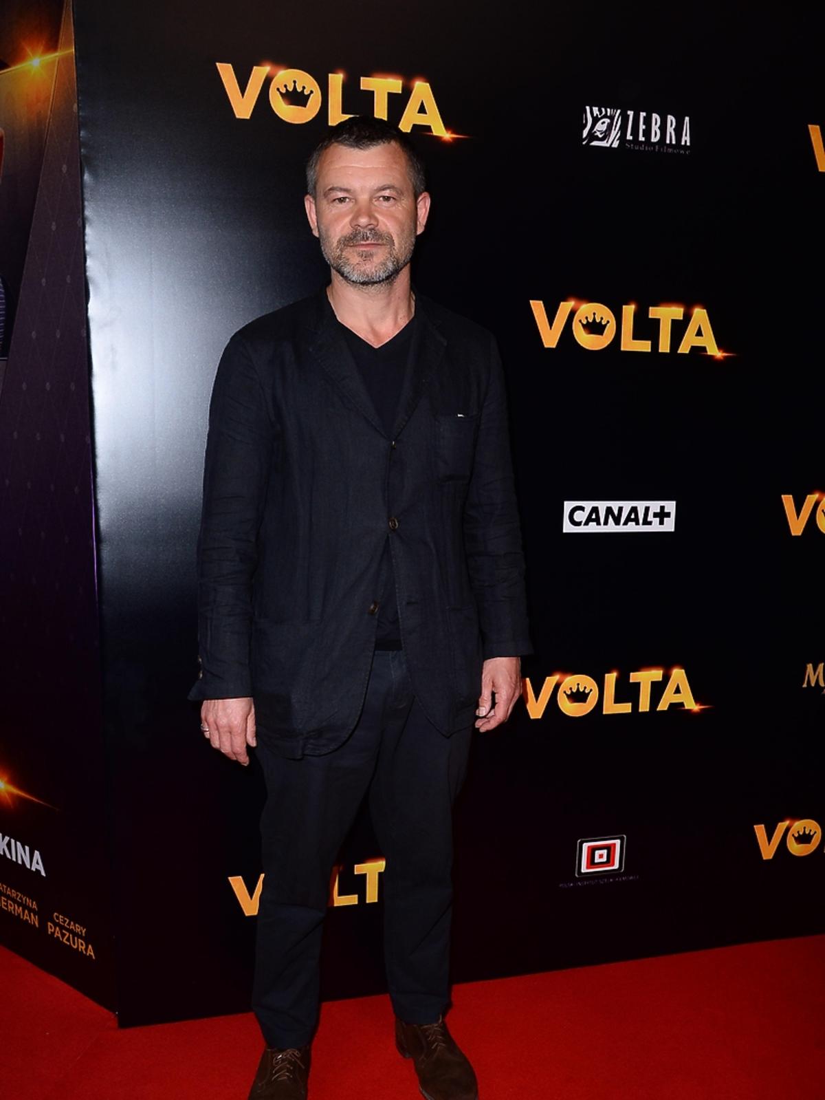 Jacek Braciak na premierze filmu