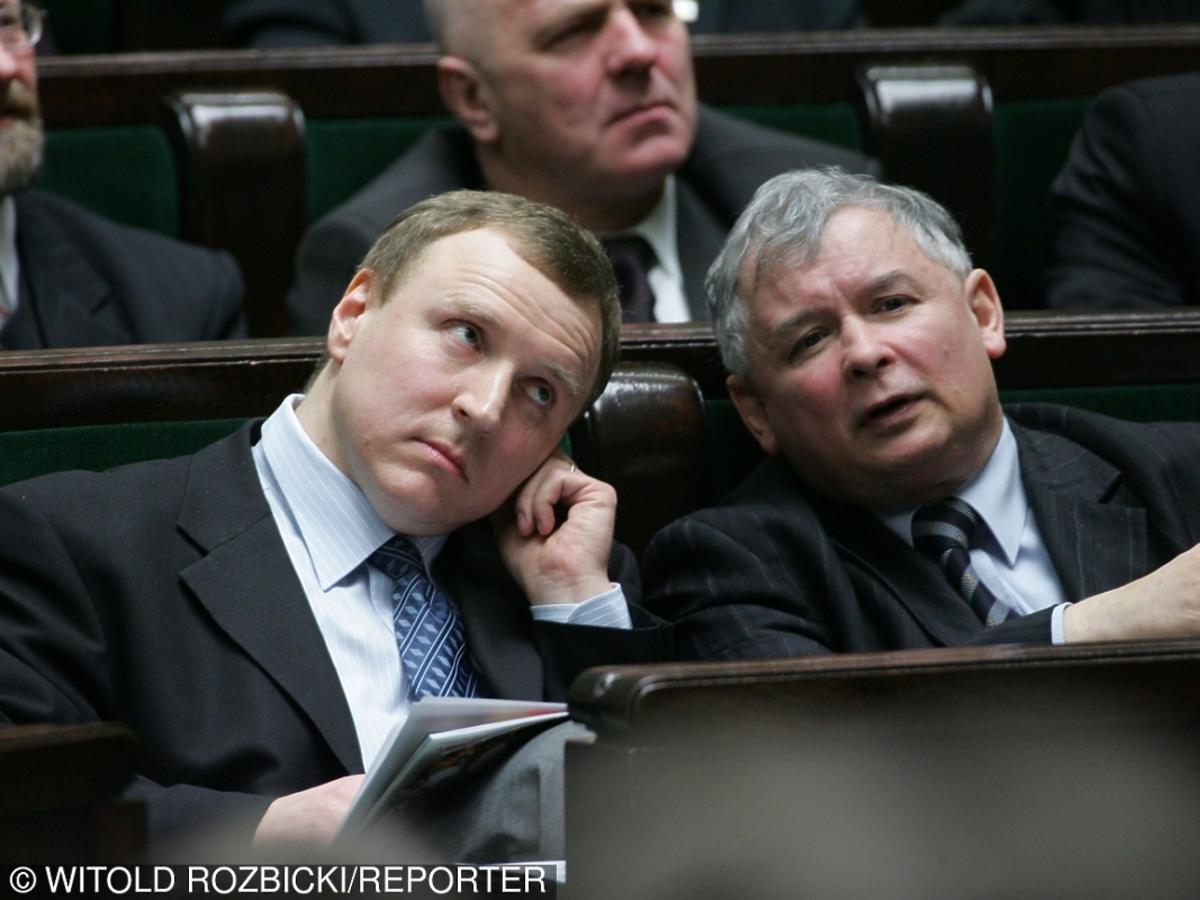 Jacek Kurski i Jarosław Kaczyński