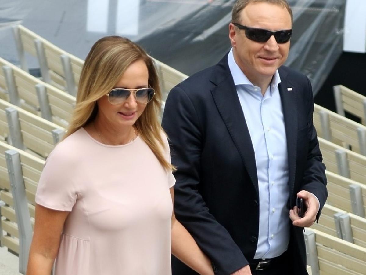 Jacek Kurski i Joanna Klimek