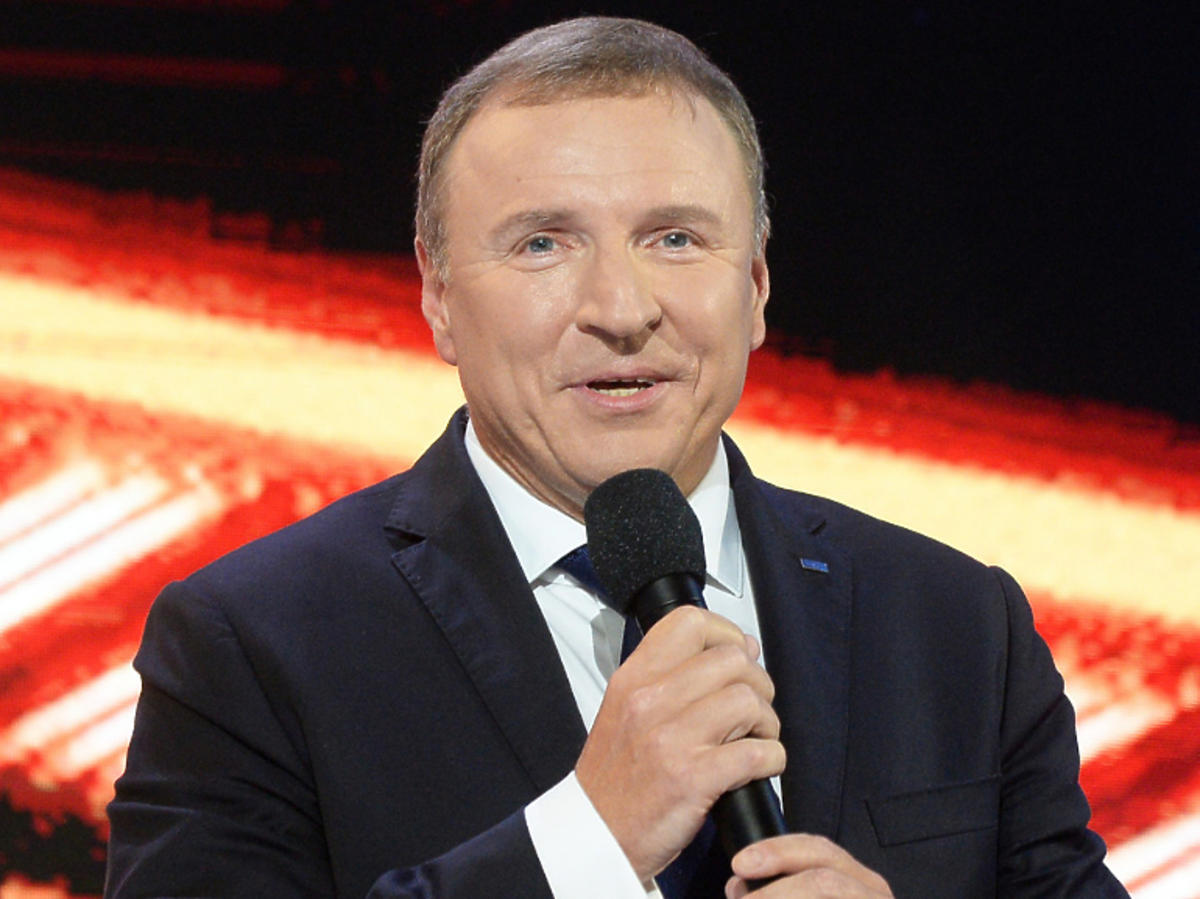 Jacek Kurski podczas prezentacji jesiennej ramówki TVP