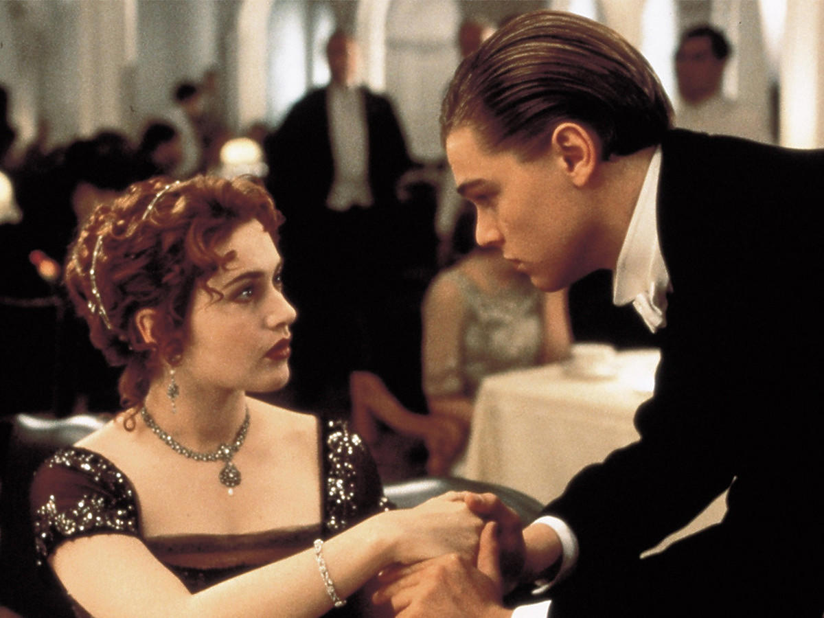Jack i Rose w filmie Titanic