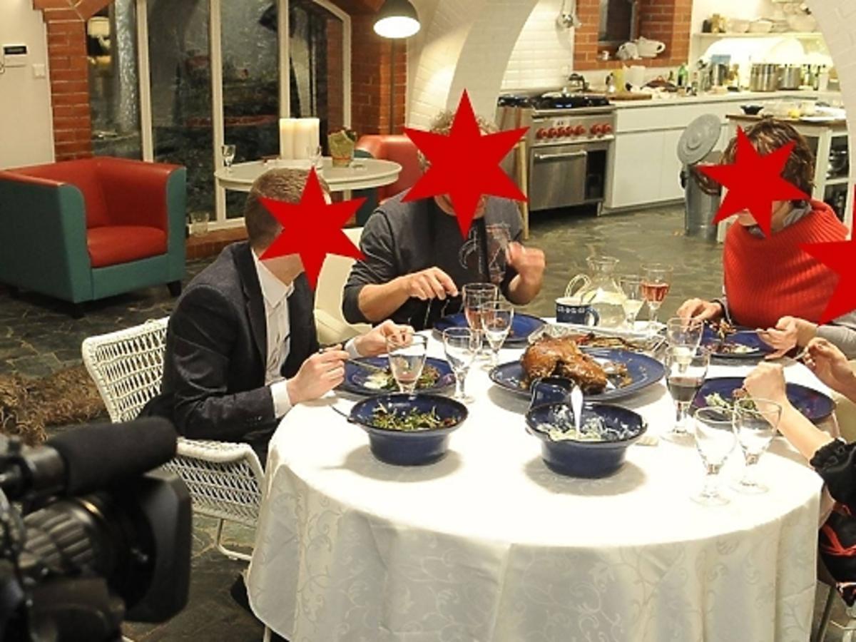 Jacob Bartnik, Piotr Najsztub, Kazimiera Szczuka i Magda Steczkowska w Ugotowanych