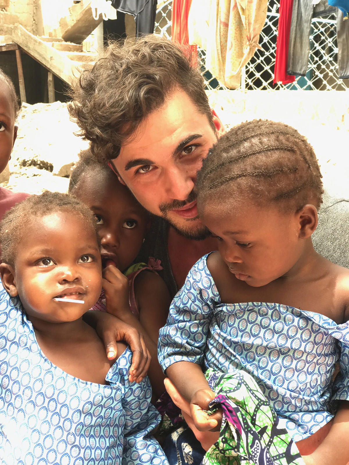 Jakub Kucner, Mister Polski 2017 podczas akcji charytatywnej Misja Gambia