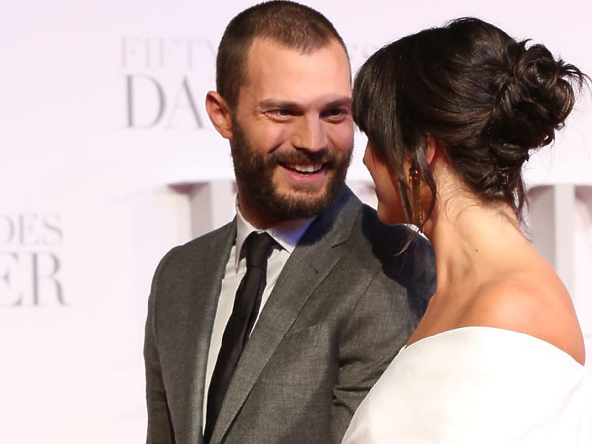Jamie Dornan pokazał żonę Amelię - zdjęcia