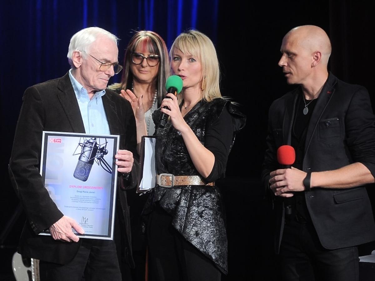 Jan Borkowski i Magda Jethon na rozdaniu nagród Trójki 2014