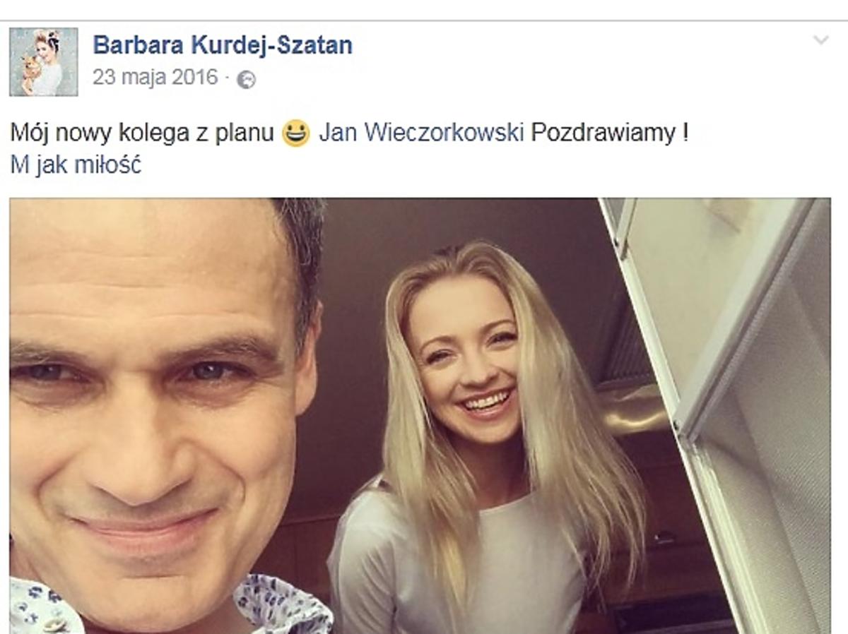 Jan Wieczorkowski, Barbara Kurdej-Szatan
