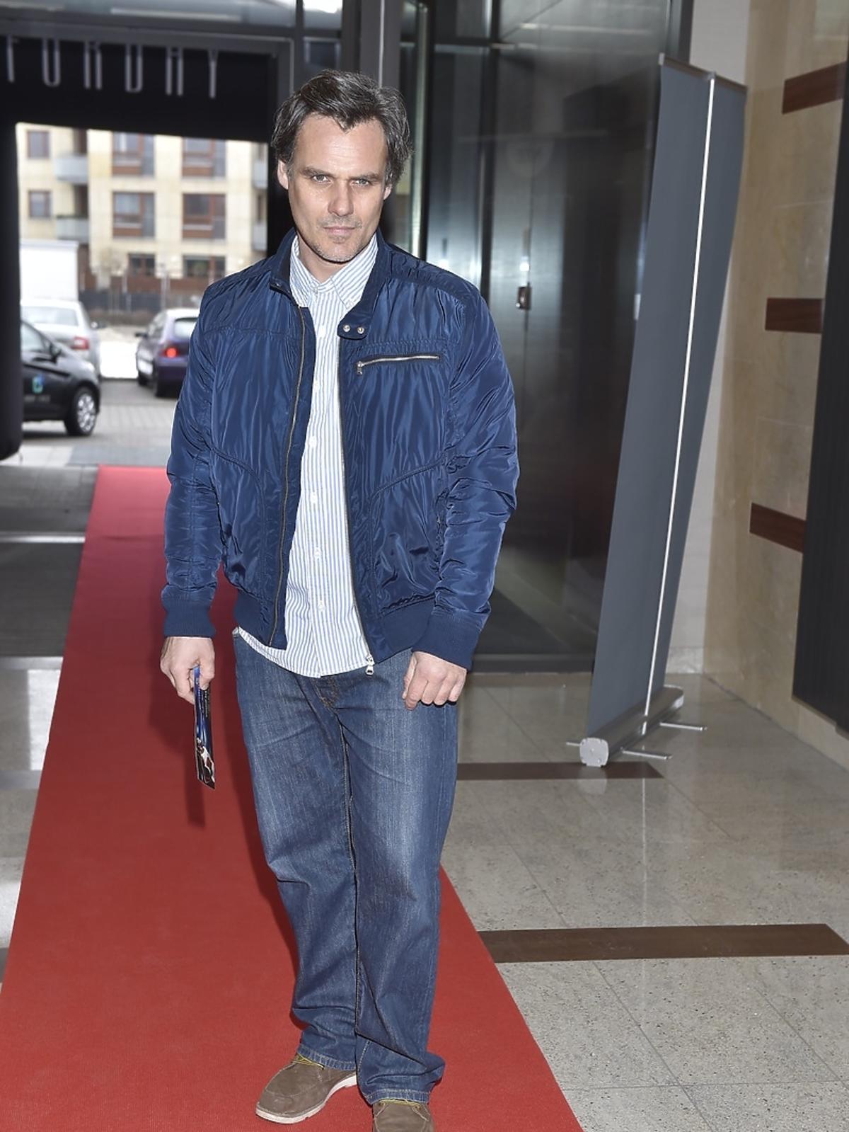 Jan Wieczorkowski na otwarciu klubu fitness Forday