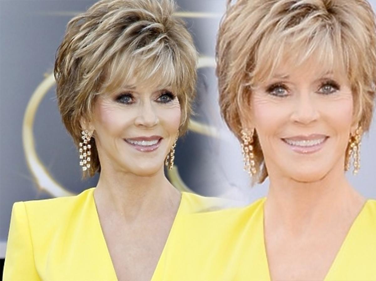 Jane Fonda na rozdaniu Oscarów