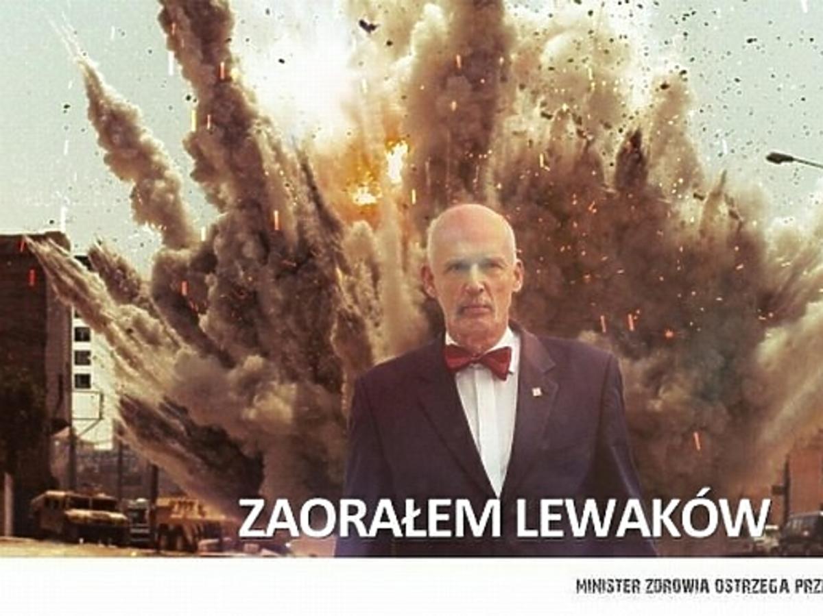 Janusz Korwin-Mikke na memach po debacie wyborczej