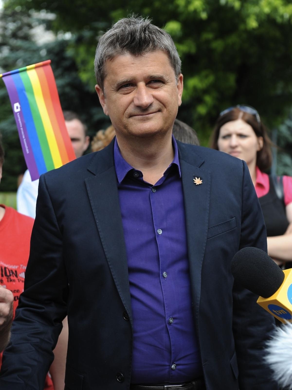 Janusz Palikot na Paradzie Równości 2013