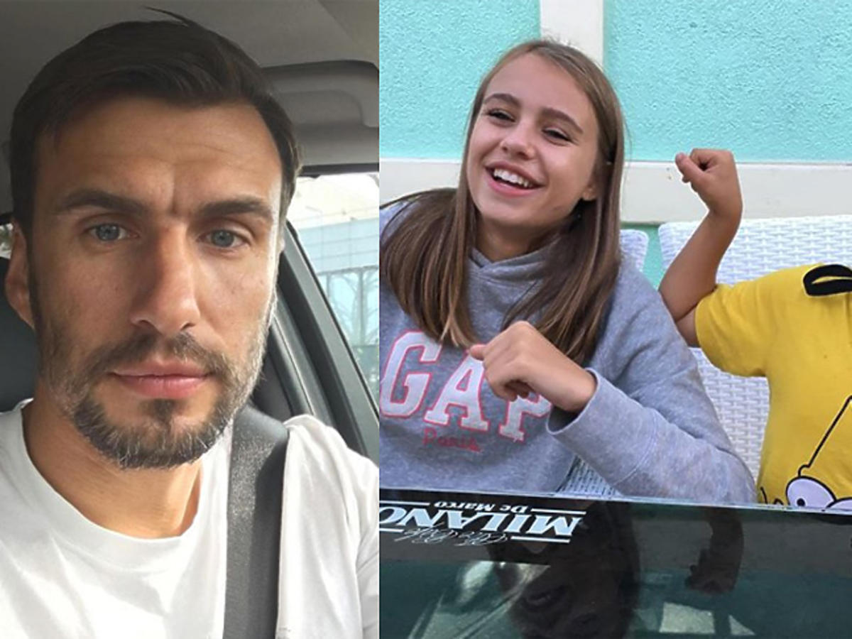 Jarosław Bieniuk z dziećmi na Instagramie
