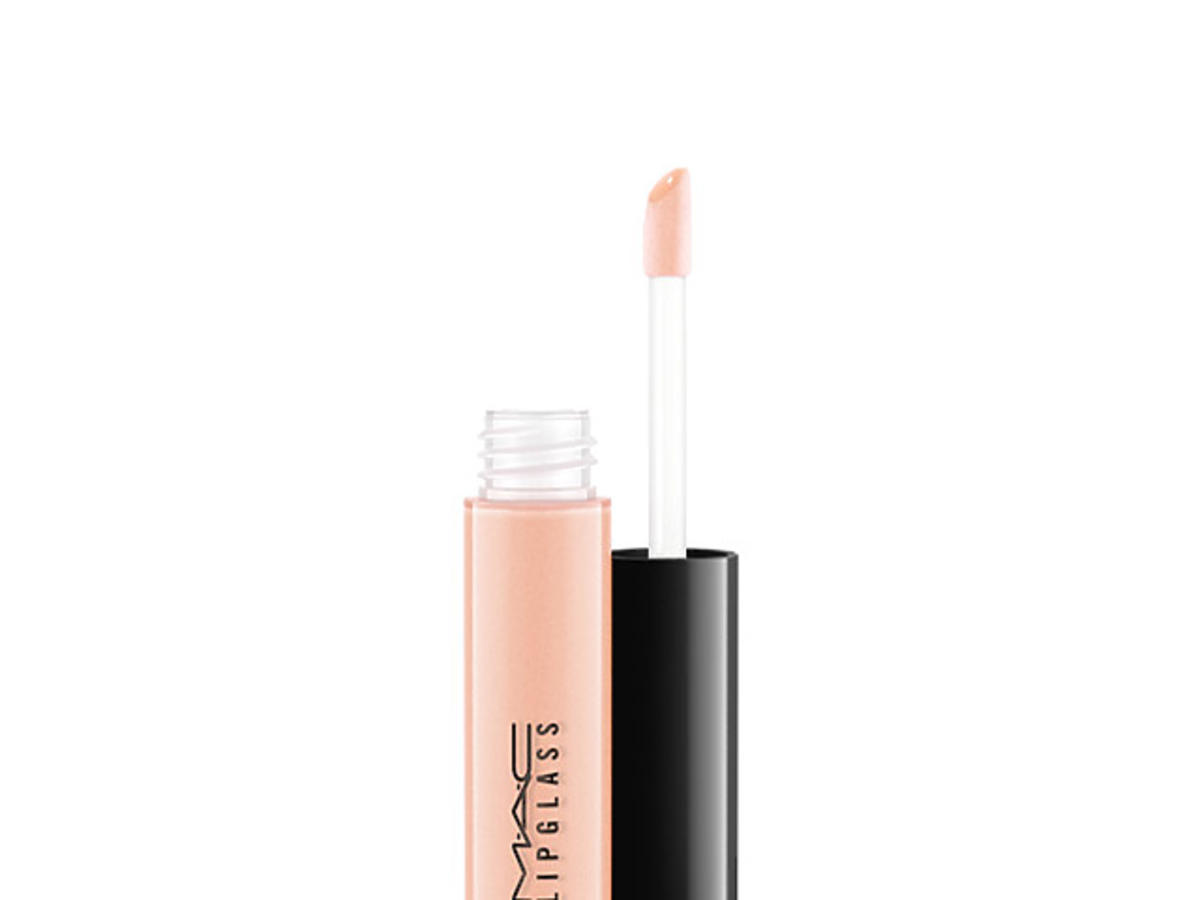 Jasnoróżowy Błyszczyk do ust Lipglass, MAC