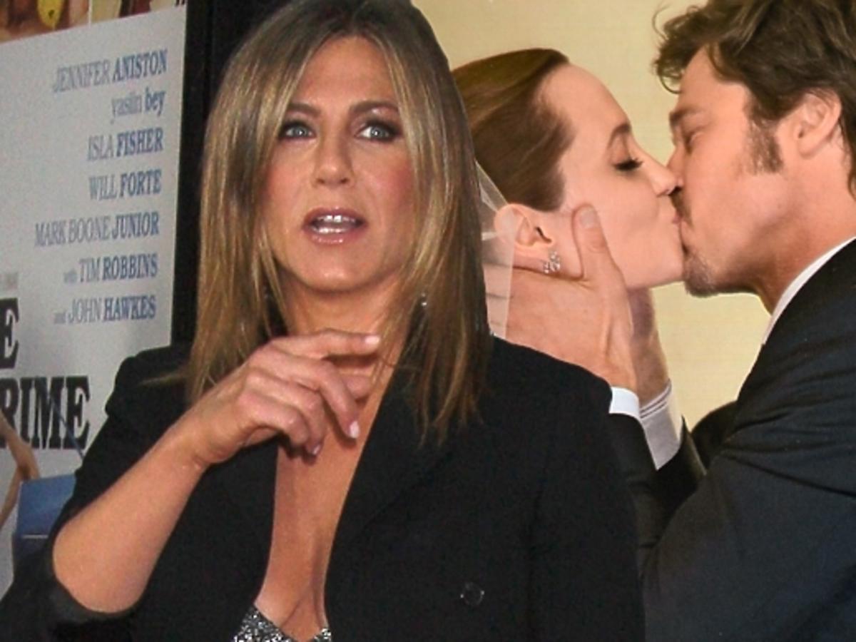 Jennifer Aniston o ślubie Angeliny Jolie i Brada Pitta