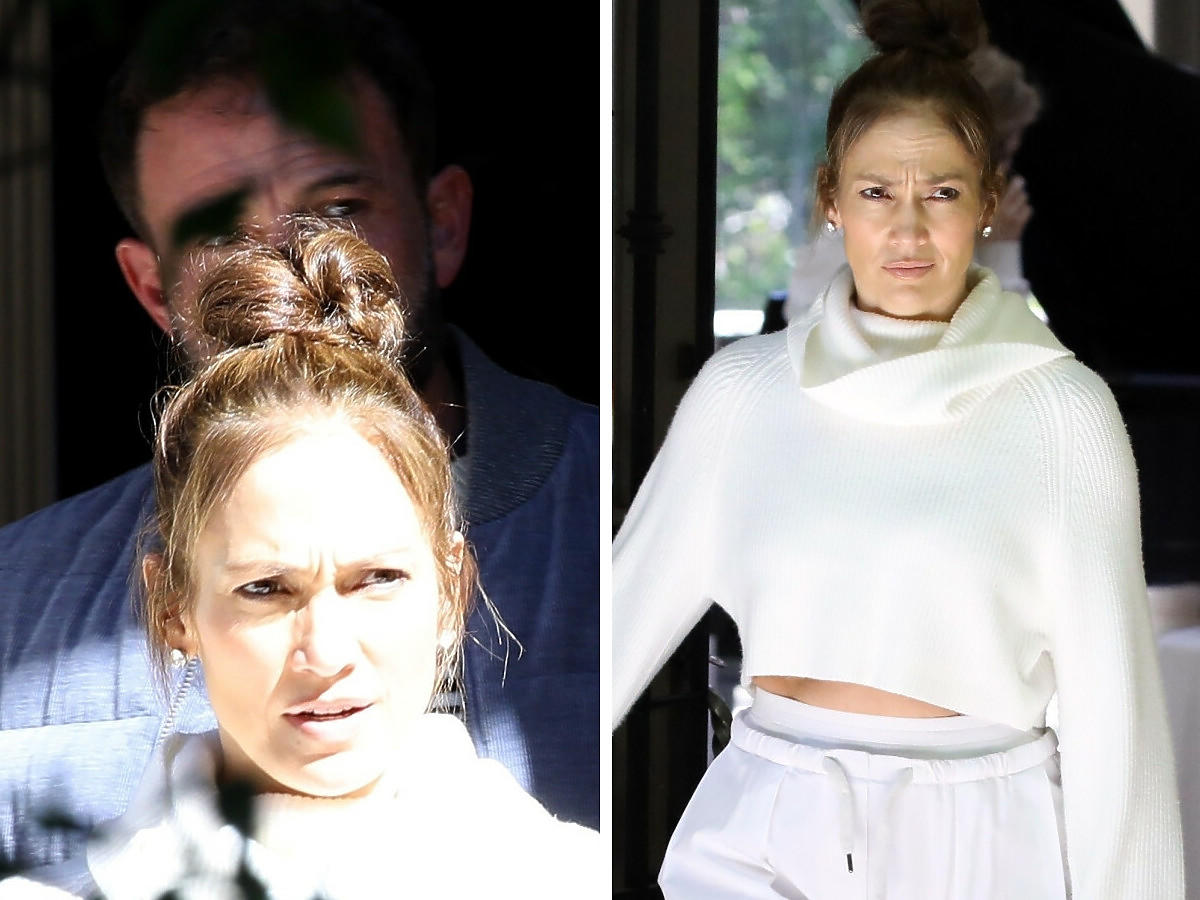 Jennifer Lopez bez makijażu ogląda dom na sprzedaż z Benem Affleckiem. Koniec kryzysu?