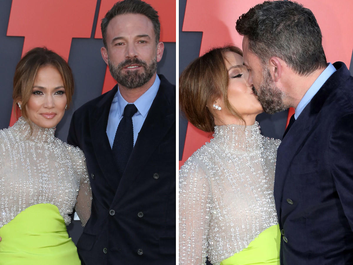 Jennifer Lopez i Ben Affleck toną w pocałunkach na premierze filmu Air 