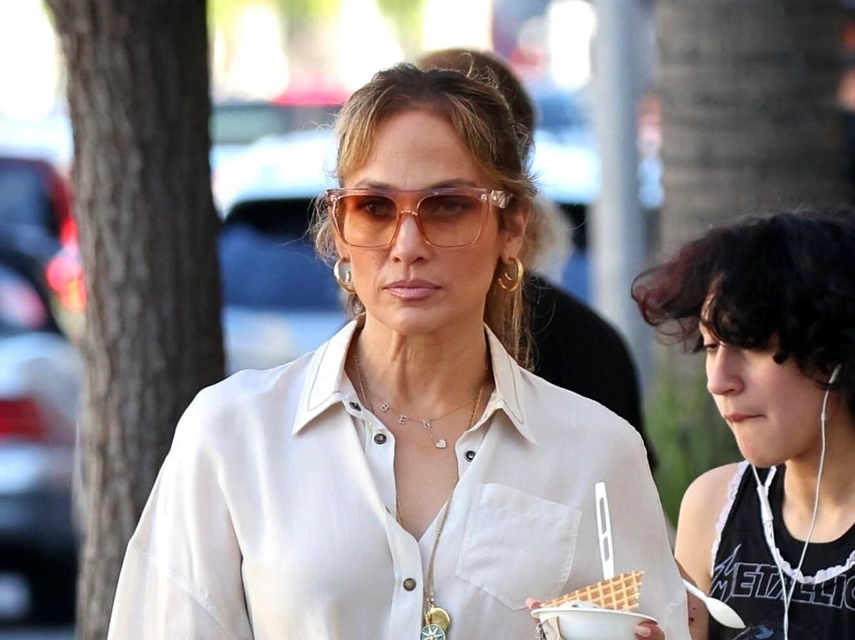 Jennifer Lopez z torebką za milion