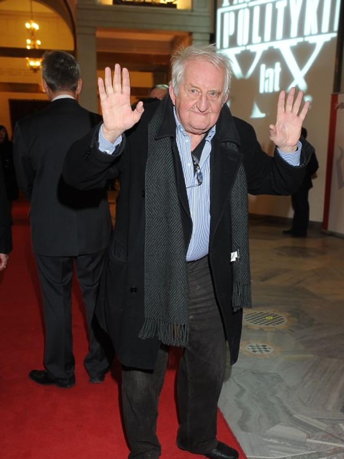 Jerzy Iwaszkiewicz na gali Paszporty Polityki 2012