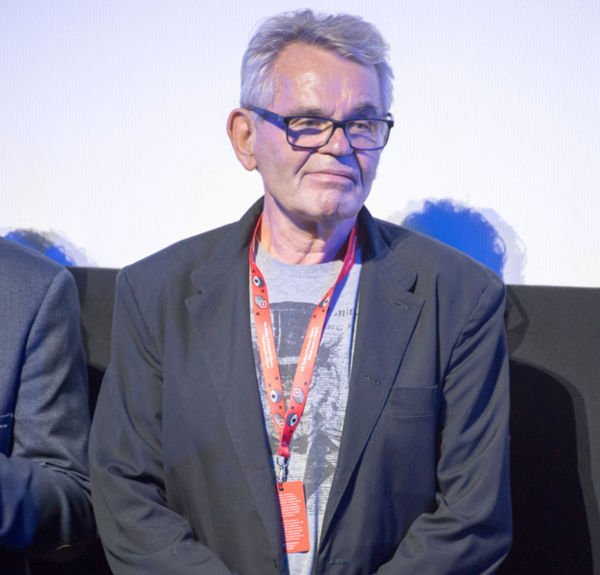 Jerzy Janeczek na festiwalu filmowym w 2019 roku