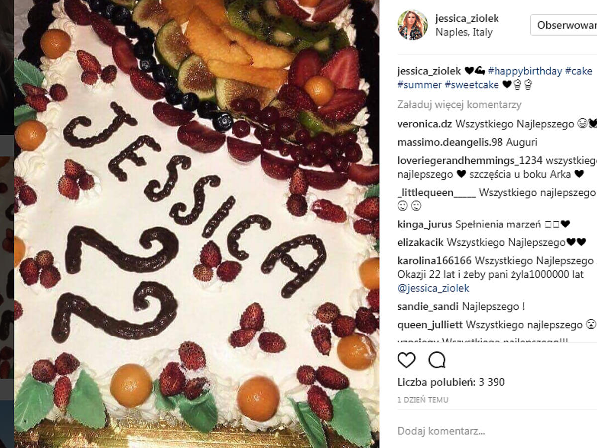 Jessica Ziółek świętowała 22. urodziny!