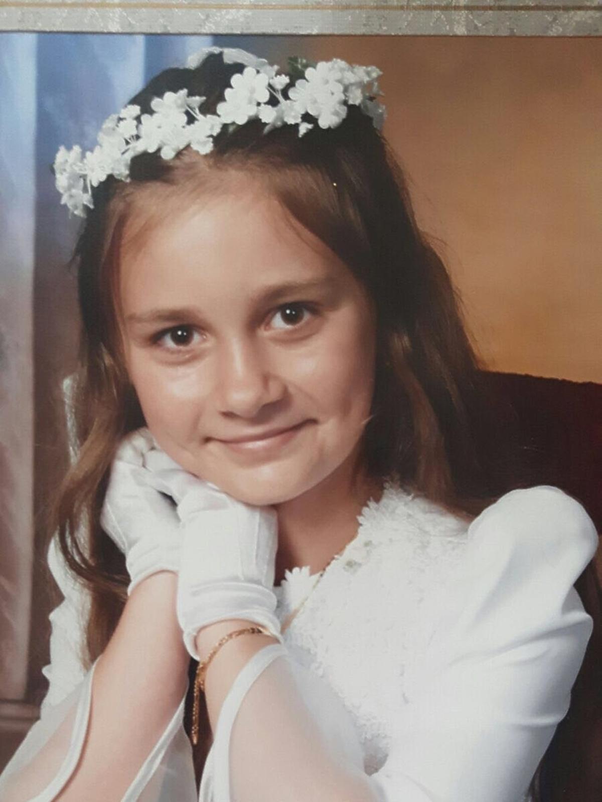 Jessica Ziółek w dzieciństwie