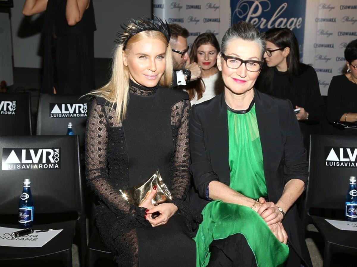 Joanna Horodyńska i Joanna Klimas na Flesz Fashion Night