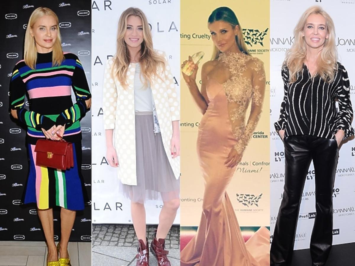 Joanna Horodyńska, Marcelina Zawadzka, Joanna Krupa, Bogna Sworowska, Paulina Krupińska w dobrych stylizacjach