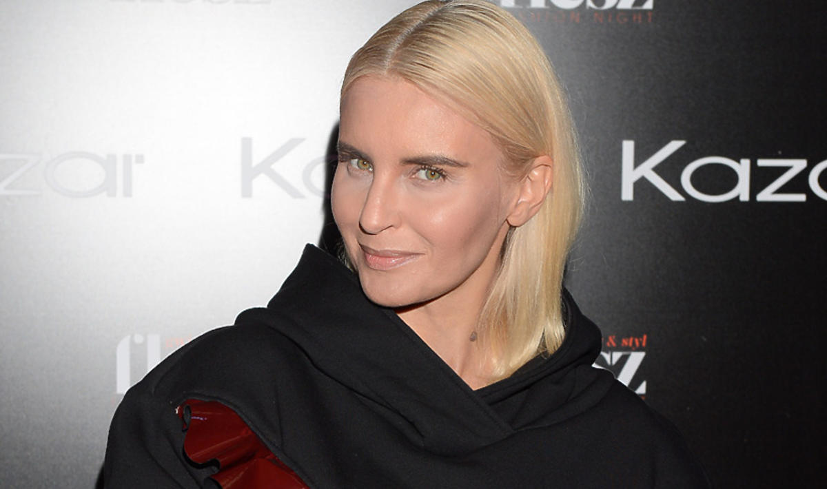 Joanna Horodyńska w kreacji MMC na Flesz Fashion Night