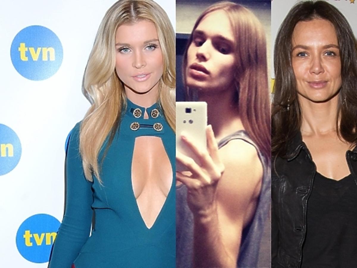 Joanna Krupa i Kinga Rusin bronią Mateusza Magi