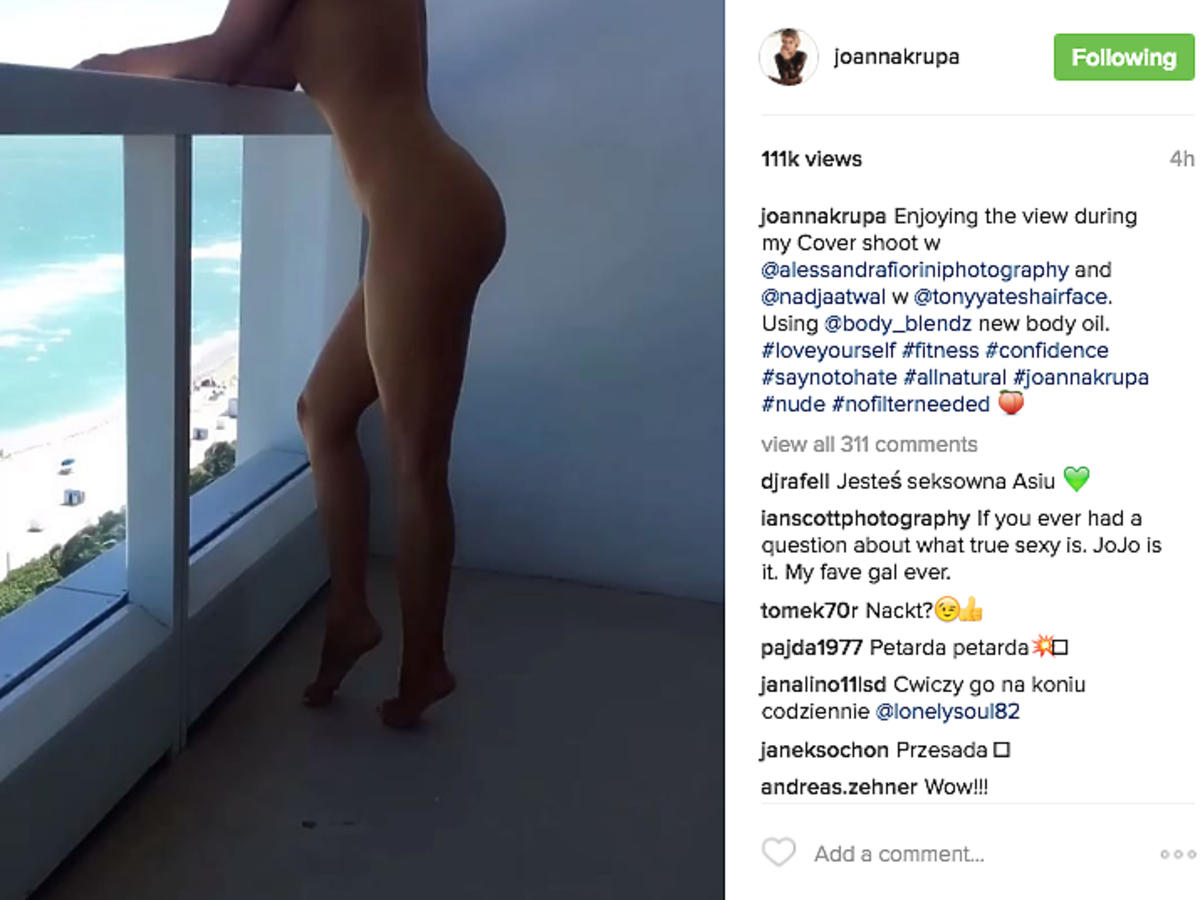 Joanna Krupa Instagram nago