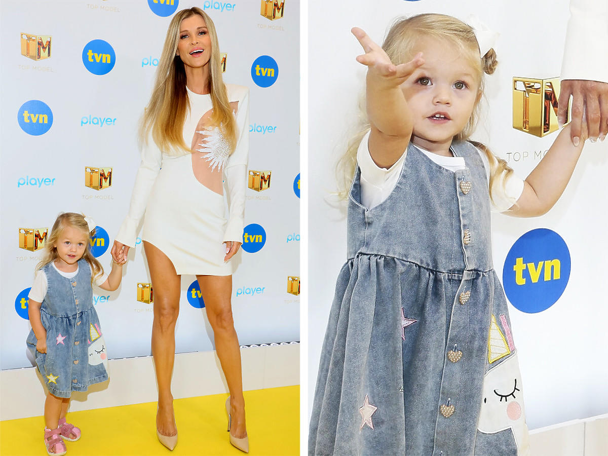 Joanna Krupa zabrała córkę na ściankę