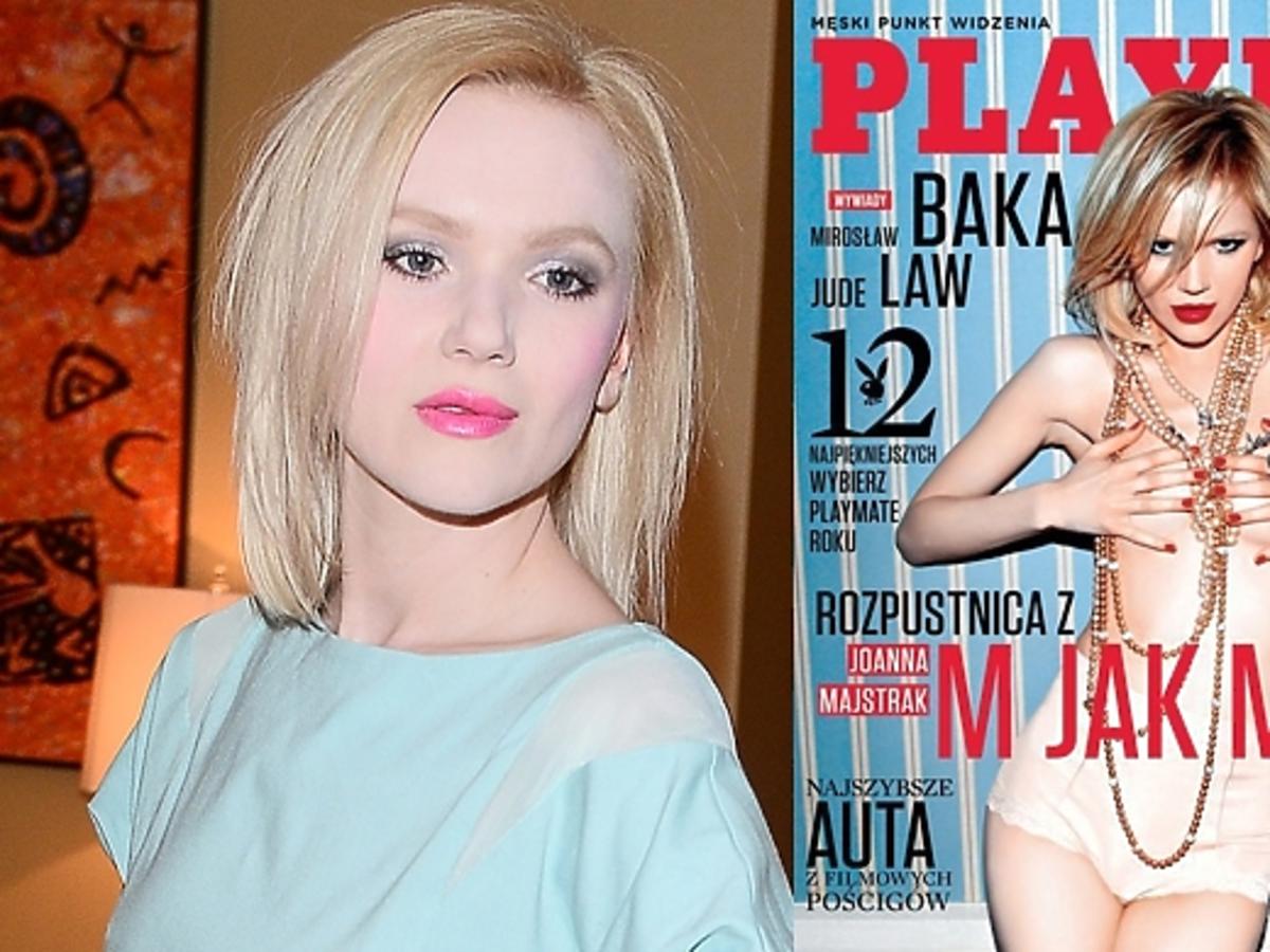 Joanna Majstrak o sesji w "Playboyu"