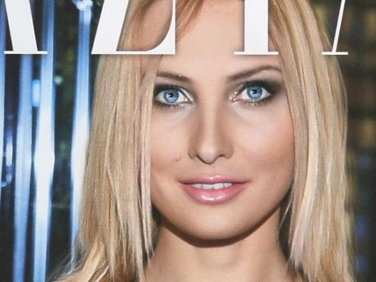 Joanna Moro na okładce "Grazii"