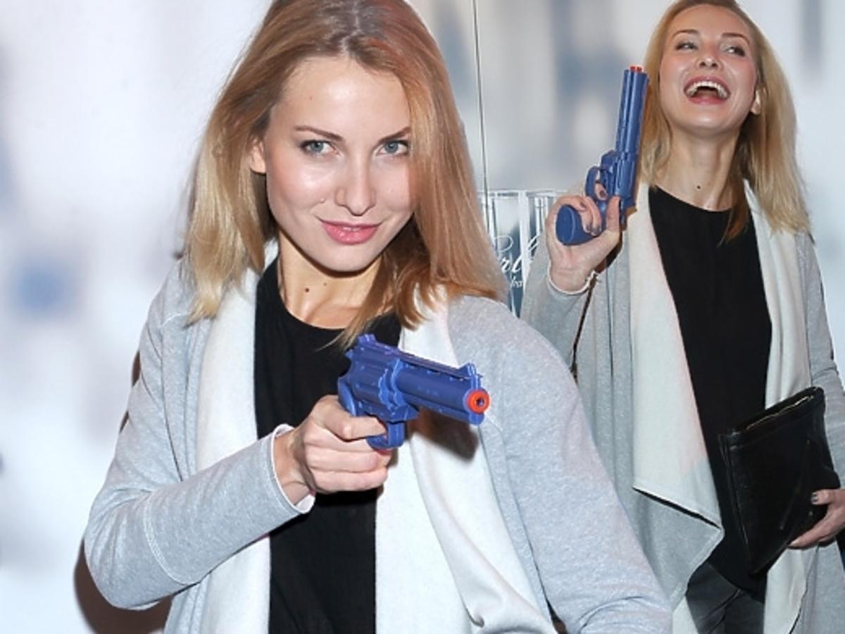 Joanna Moro na pokazie Paprocki & Brzozowski