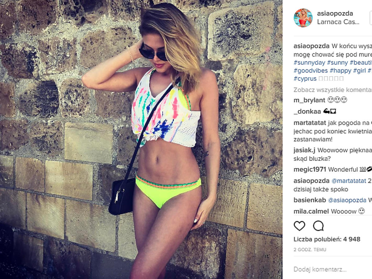 Joanna Opozda i Kamil Kuroczko na wakacjach