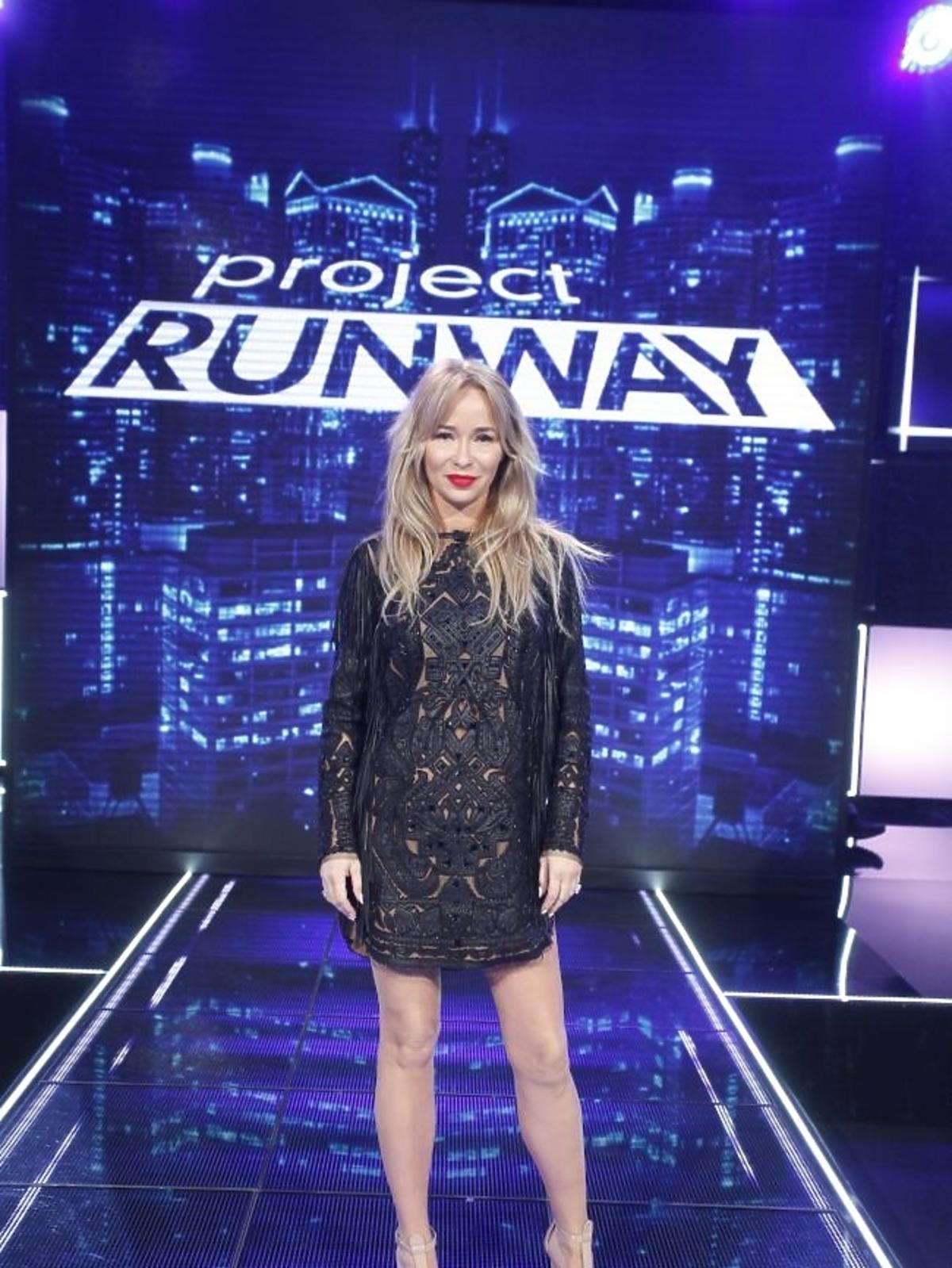 Joanna Przetakiewicz na planie Project Runway