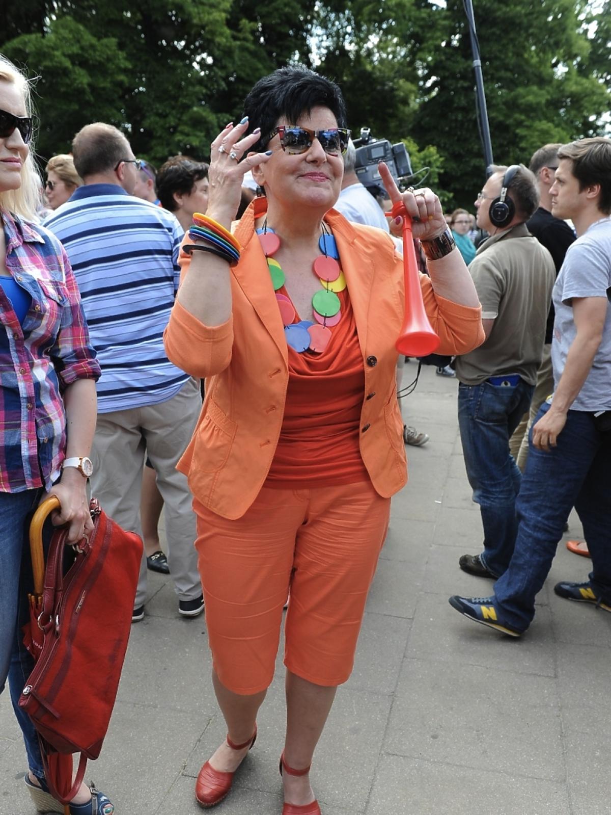 Joanna Senyszyn na Paradzie Równości 2013