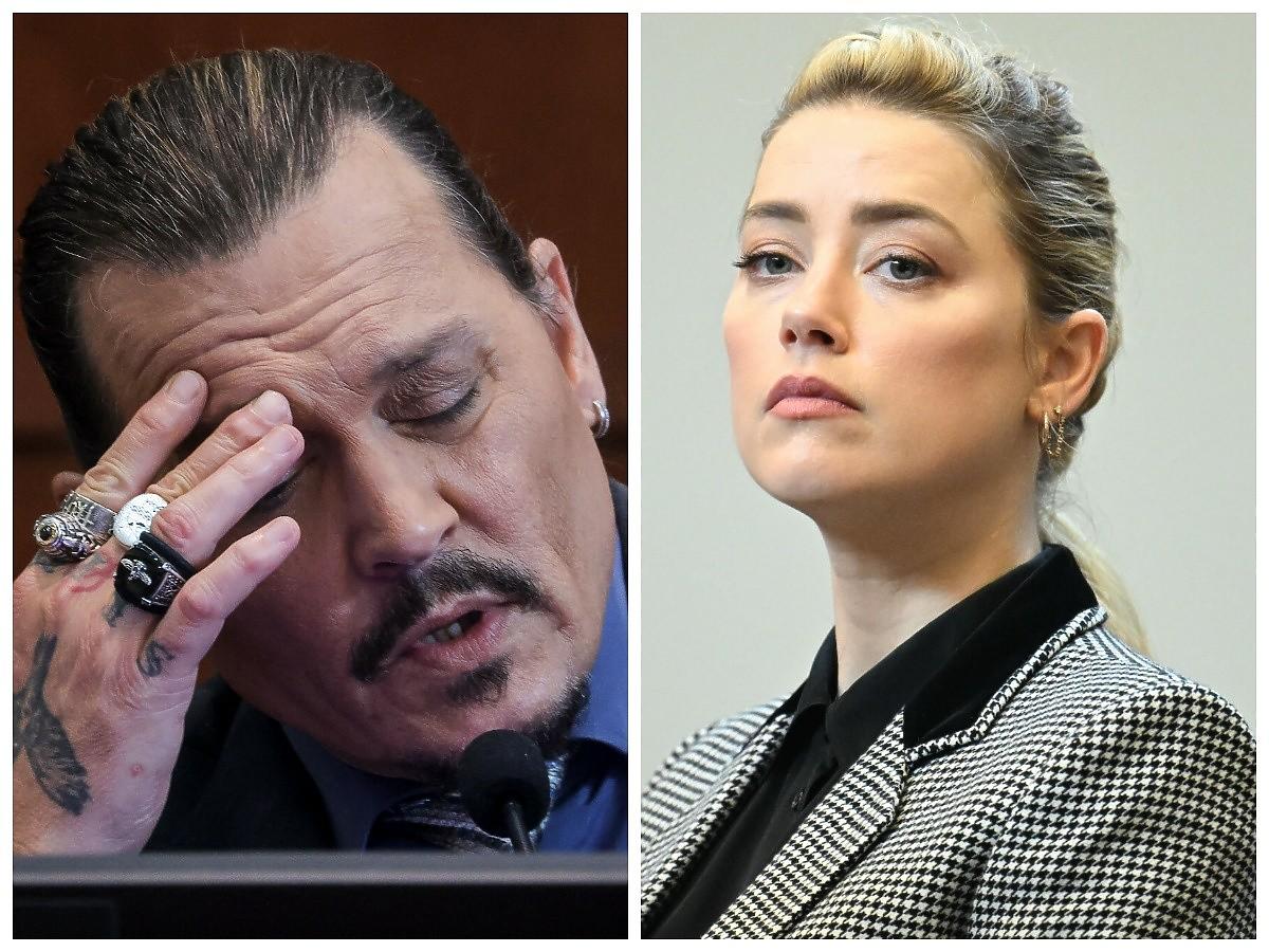 Johnny Depp vs. Amber Heard: Johnny Depp zeznał, że Amber Heard go uderzyła w twarz