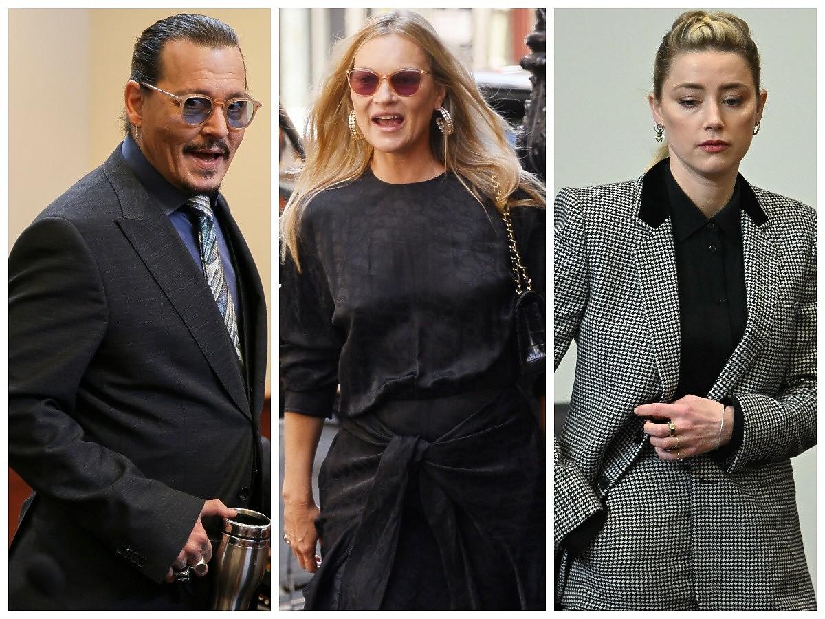 Johnny Depp vs. Amber Heard: Kate Moss zeznała na korzyść Johnny'ego Deppa