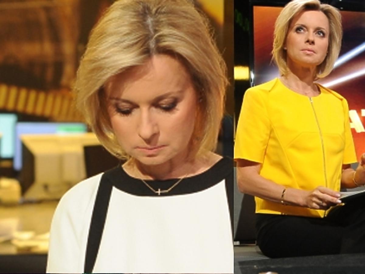 Jolanta Pieńkowska w programie "Świat" na TVN24