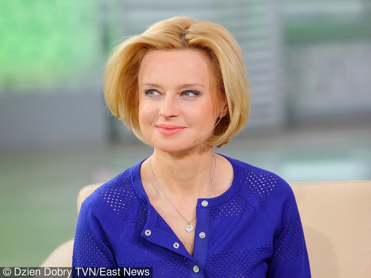 Jolanta Pieńkowska w studiu DD TVN