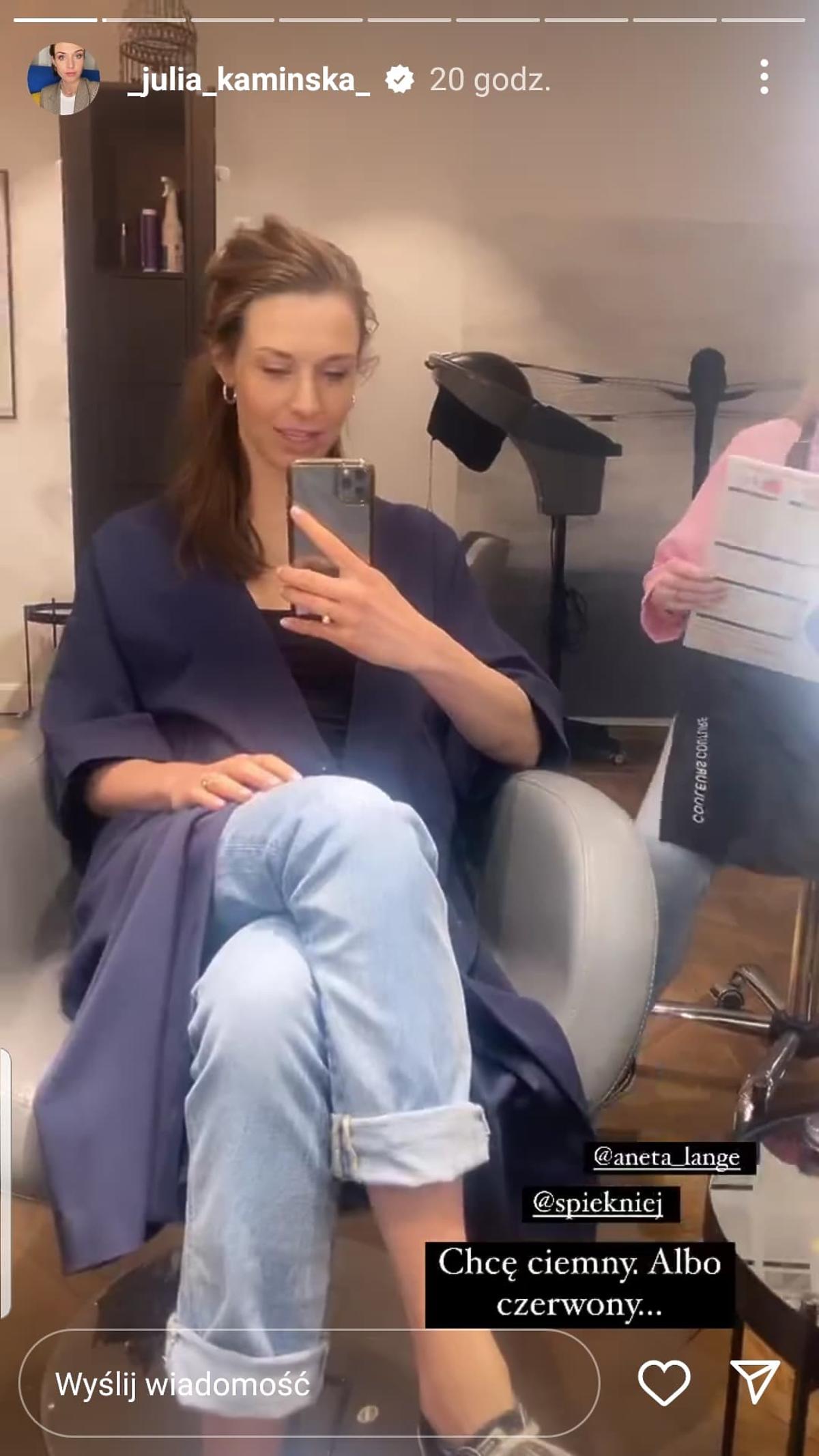 Julia Kamińska ścięła włosy